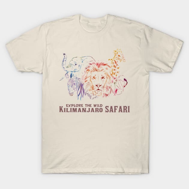 Safari Adventure T-Shirt by SlothCloths